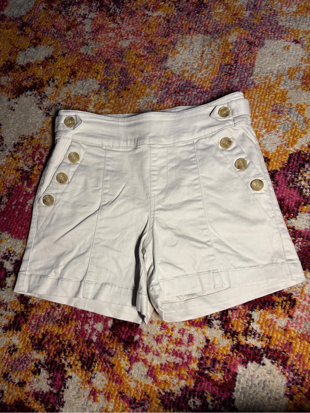 Westbound Petites White Sailor Shorts – Women’s Size 6P